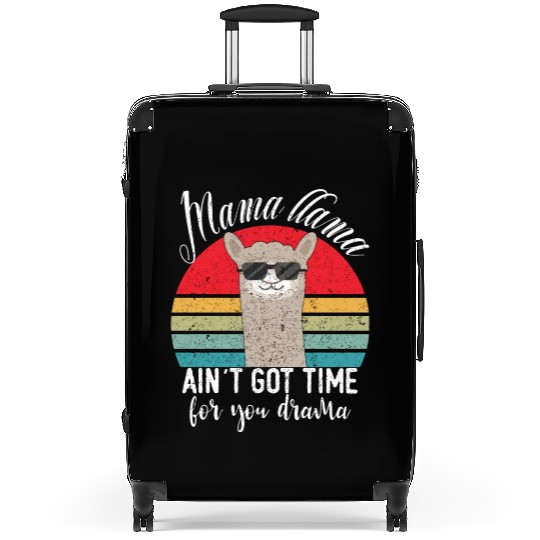 I Like Llamas and Maybe 3 People Funny Llama Lover Suitcases