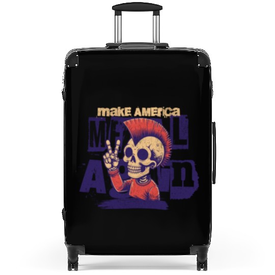 Metal Revival American Spirit Suitcases