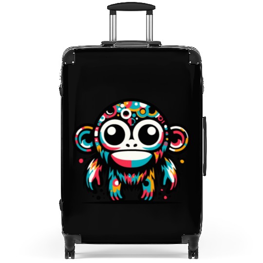 Chromatic Chimp: A Spectrum of Wonder Suitcases