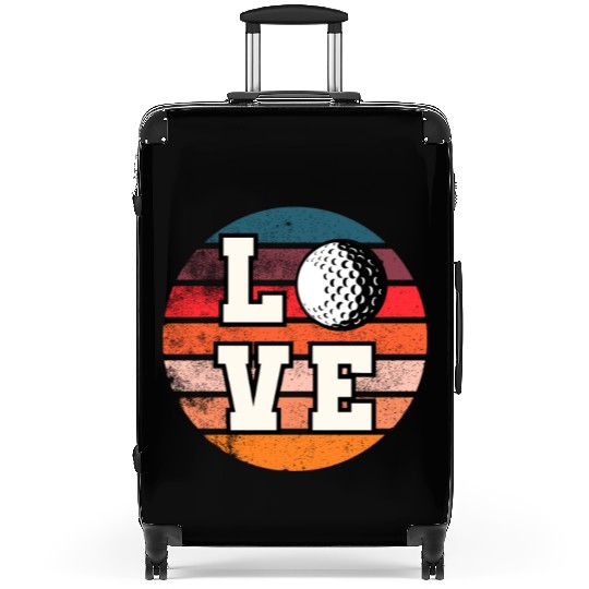 Love Golf Suitcases