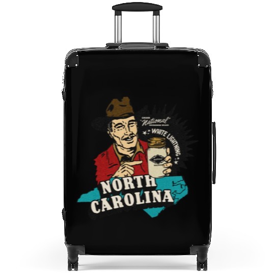 Vintage Raleigh NC Moonshine Suitcases