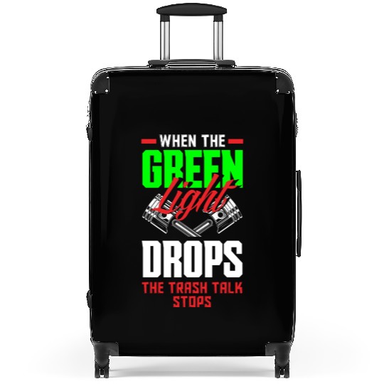 Funny Drag Race Drag Racing Gift Suitcases