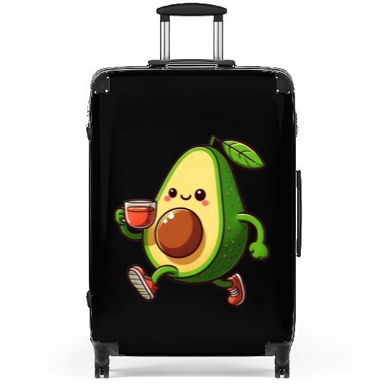 Tea Time Avocado Suitcases
