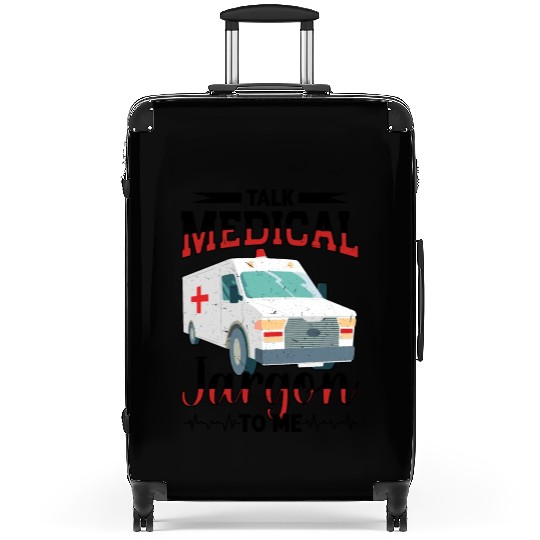 Transport Nurse Critical Care Ambulance Nurse Suitcases