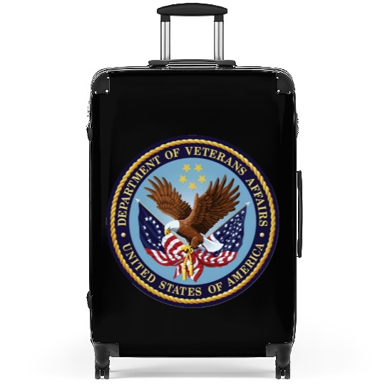 US Veterans Affairs Seal Suitcases