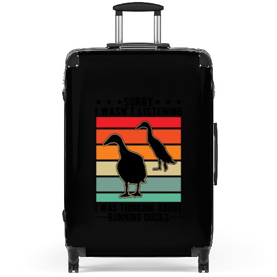 Indian Runner Duck Gift Bottle Suitcases