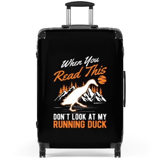 Indian Runner Duck Gift Bottle Suitcases