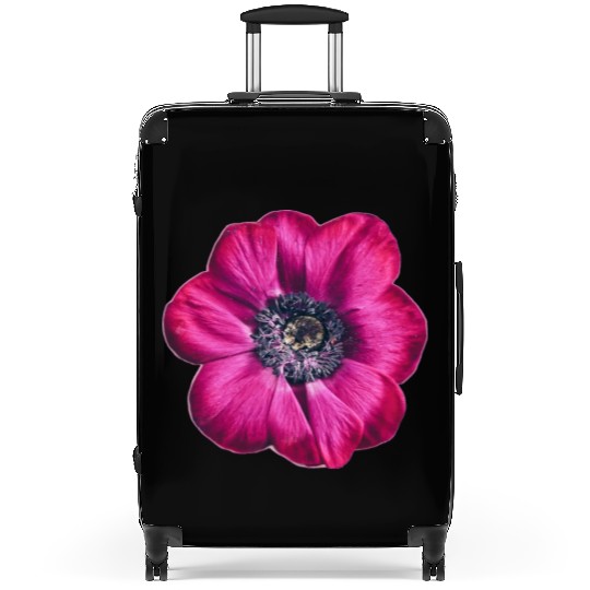 flower Violet Majesty Suitcases