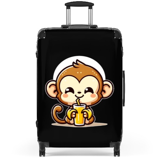 Monkey Business: Banana Juice Break Suitcases