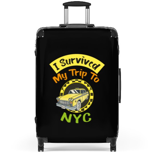 I Survived My Trip To NYC Suitcases
