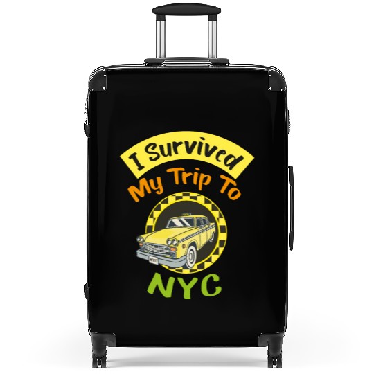 I Survived My Trip To NYC Suitcases