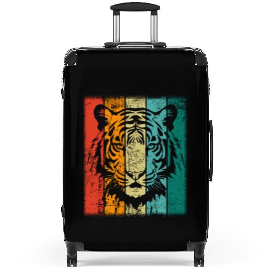 Retro Tiger Suitcases