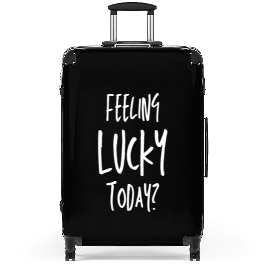 St Patrick's Day - Feeling Lucky Today Suitcases