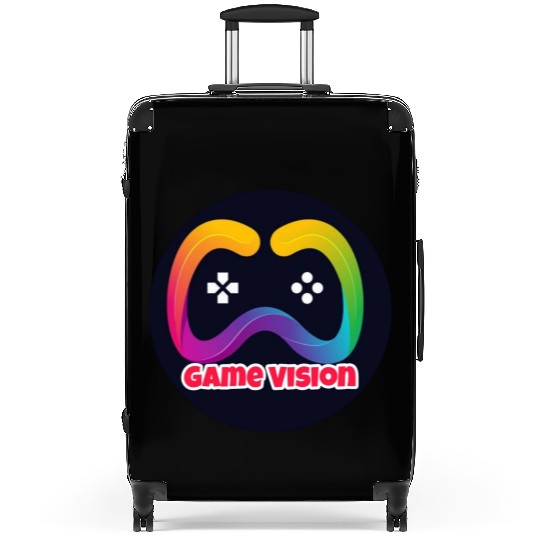 Game Vision Official YouTube Channel Logo Suitcases