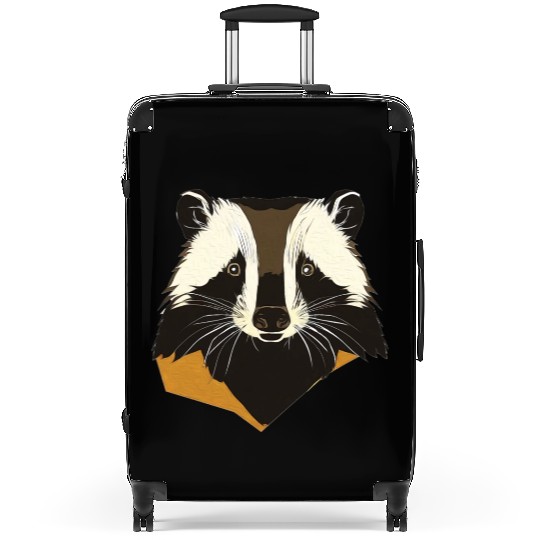 Honey Badge: A Nature-Inspired Work of Art Suitcases