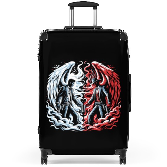 Cowboy Barn Bull Rider Rodeo Country Western Gift Suitcases