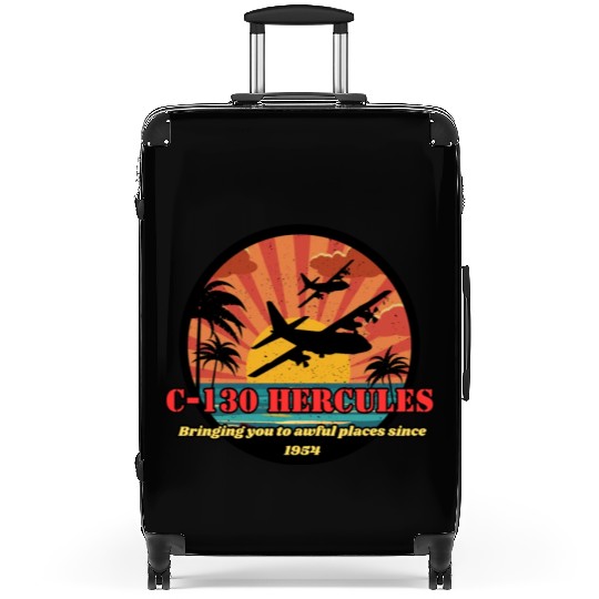 Bringing you to awful places - C-130 Hercules Suitcases