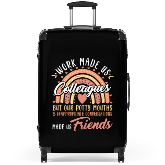 Retirement Start Work made Us Colleagues Suitcases