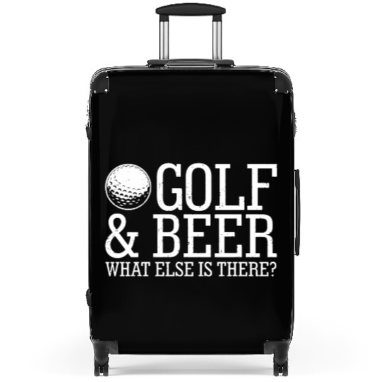 Golf Beer What Else Is There Suitcases