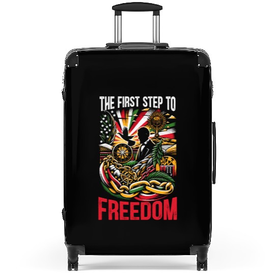 Emancipation Proclamation African Juneteenth Suitcases