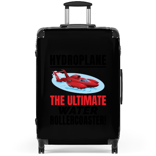 Hydroplane Boat Racing Rollercoaster Adventure Suitcases