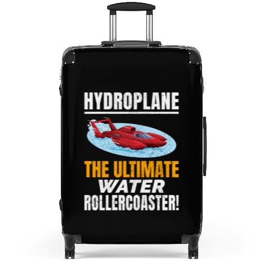Hydroplane Boat Racing Rollercoaster Adventure Suitcases