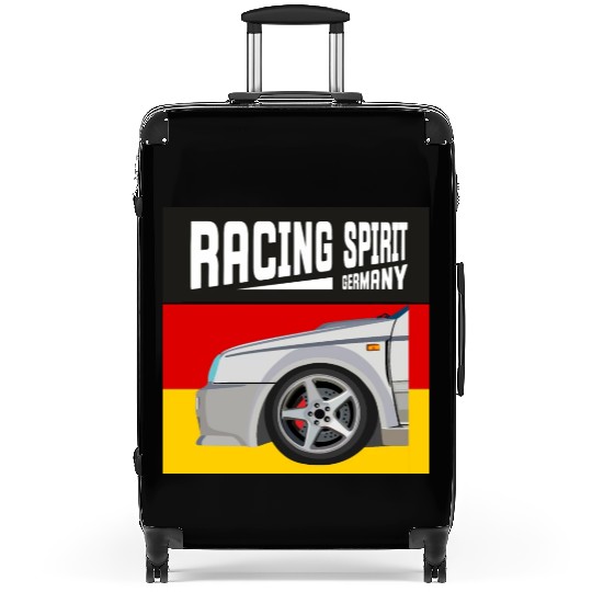 Racing Car Hood of Spirit Racing Germany Suitcases