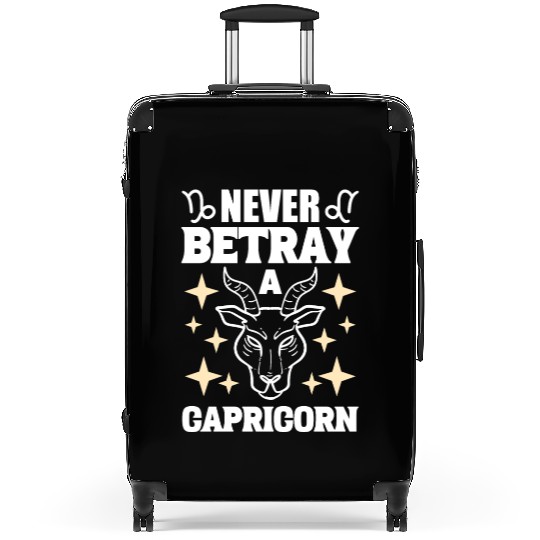 Capricorn Zodiac Sign Tarot Card Reader Suitcases