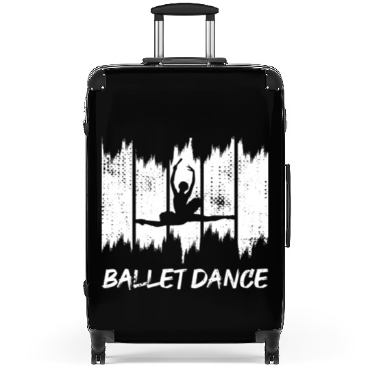 Funny Ballet Dancer Suitcases
