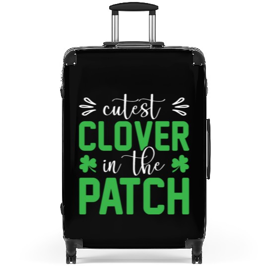 Cutest Clover In The Patch Patrick's Day Suitcases