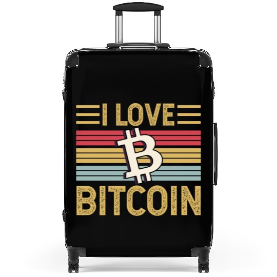 I Love Bitcoin Suitcases