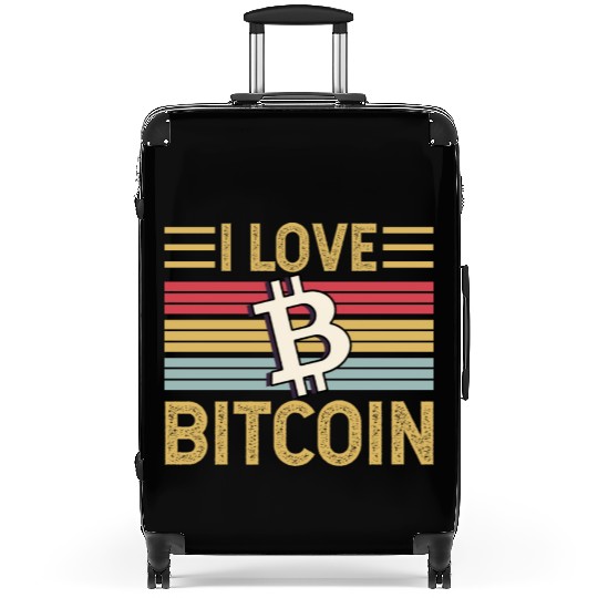 I Love Bitcoin Suitcases