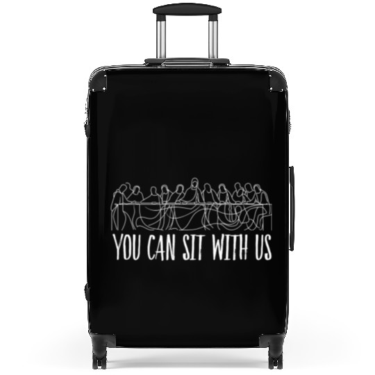 You can sit with us Jesus and twelve apostles Suitcases