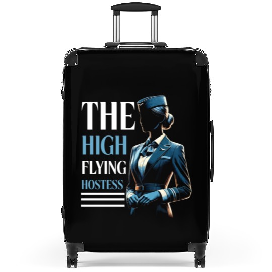 Flight Attendant Aviation Cabin Crew Stewardess Suitcases