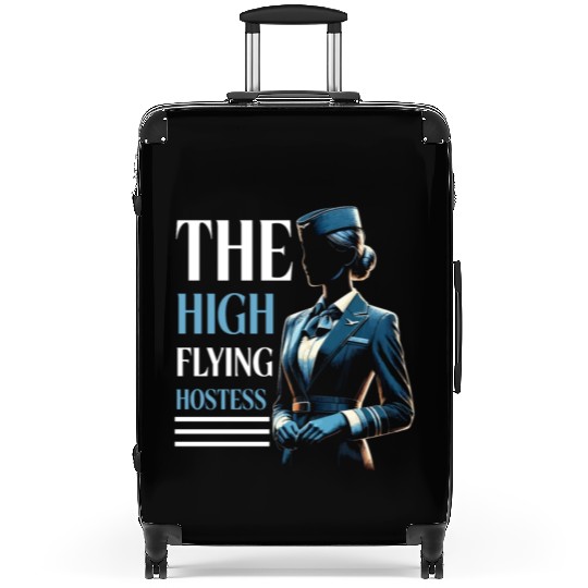 Flight Attendant Aviation Cabin Crew Stewardess Suitcases