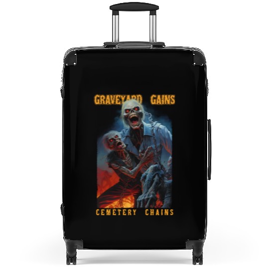 Graveyard Gains Cemetery Chains Suitcases
