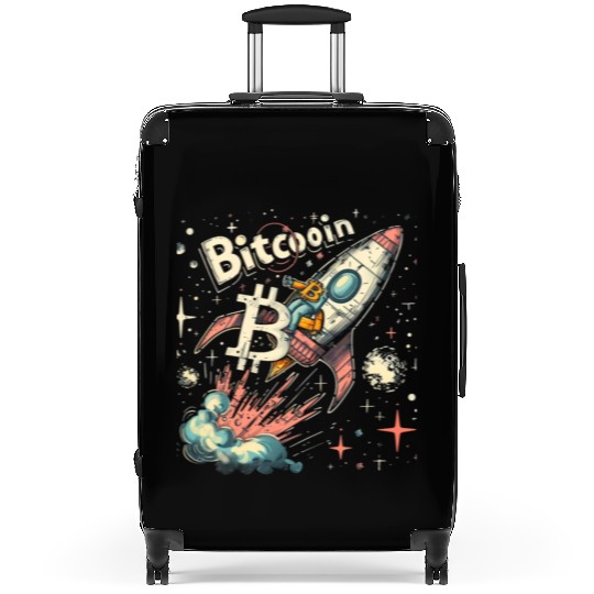 Pi day 3.14 Crypto Bitcoin Math Launch To The Suitcases