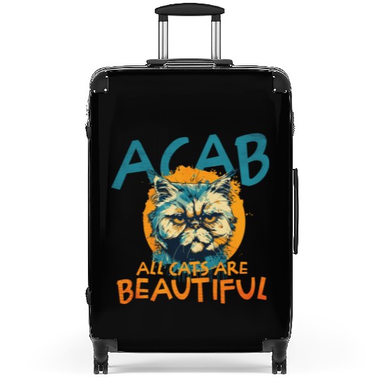 ACAB All Cats Are Beautiful Suitcases