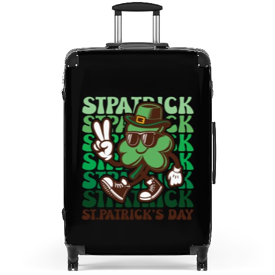 St. Patrick's Day Ireland Irish Green Suitcases