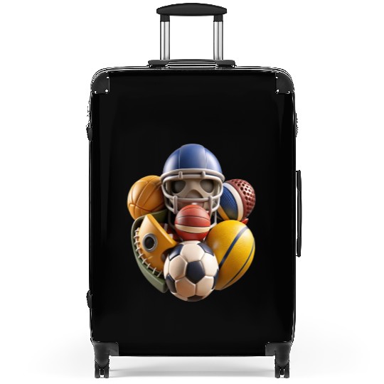 Game Day All Day College Sports Suitcases
