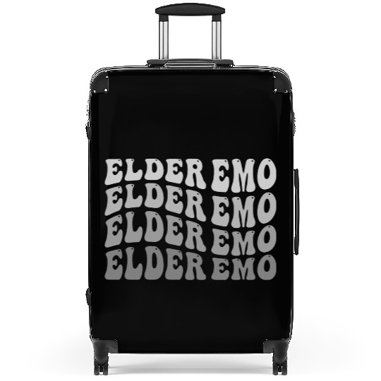 Elder EMO Multi Word Groovy Style Suitcases