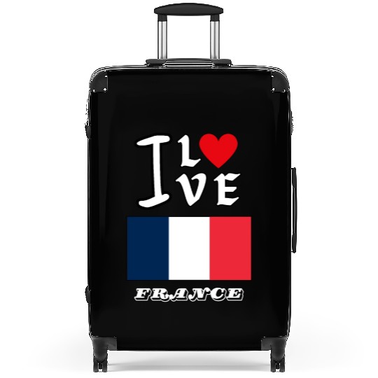 I Love France Suitcases
