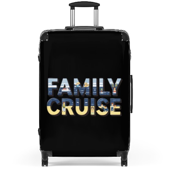 Family Cruise Suitcases & Matching Vacation Apparel