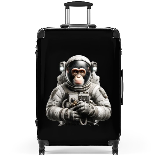 Astronaut Monkey Adventure Suitcases