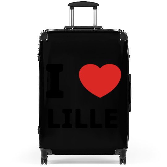 I Love Lille France Suitcases