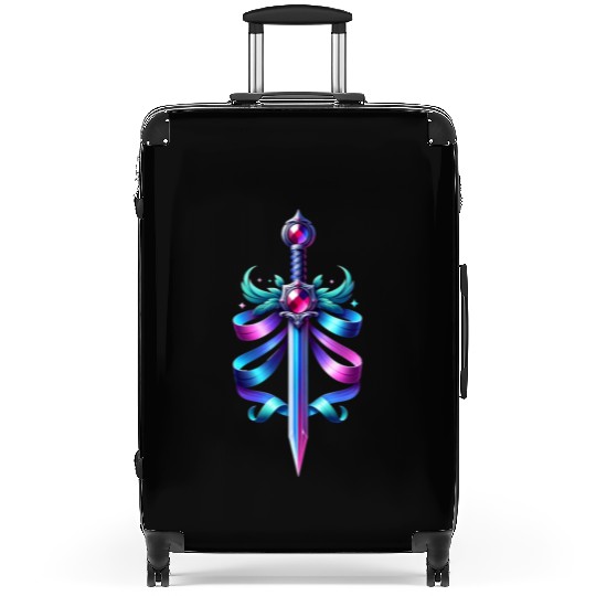 Colorful Crystal Sword Suitcases