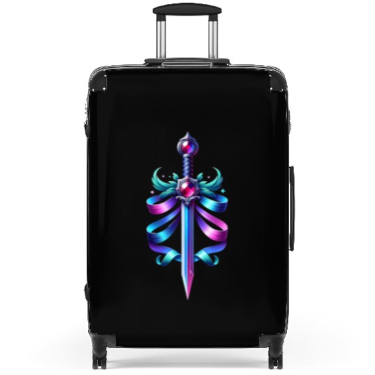 Colorful Crystal Sword Suitcases