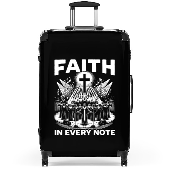 Gospel Music Religious Bible Scripture Christian Suitcases