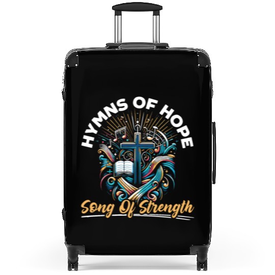 Gospel Music Religious Bible Scripture Christian Suitcases