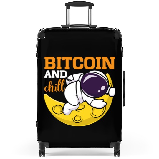 Bitcoin and Chill Suitcases